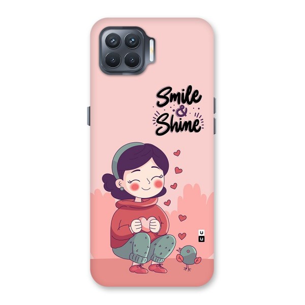 Smile And Shine Back Case for Oppo F17 Pro