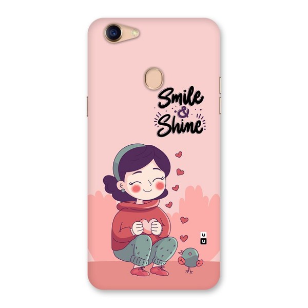 Smile And Shine Back Case for Oppo F5