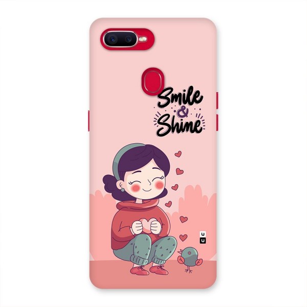Smile And Shine Back Case for Oppo F9 Pro