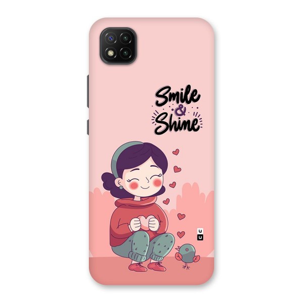Smile And Shine Back Case for Poco C3