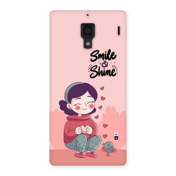 Smile And Shine Back Case for Redmi 1s