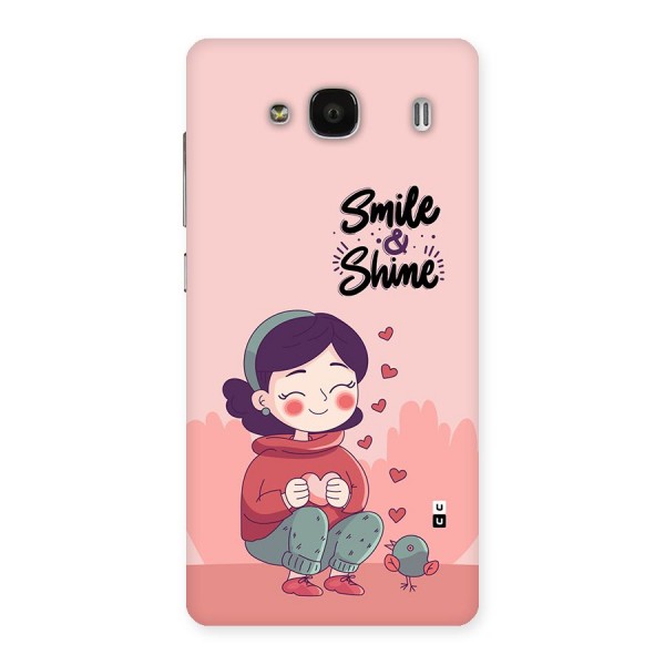 Smile And Shine Back Case for Redmi 2 Prime