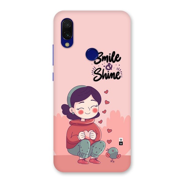 Smile And Shine Back Case for Redmi 7