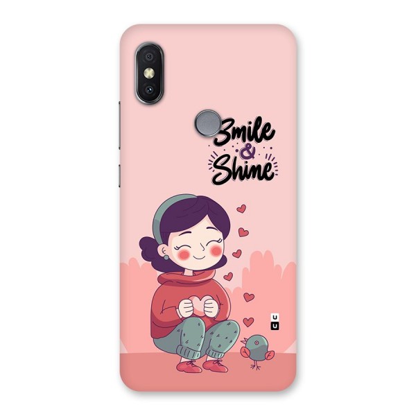Smile And Shine Back Case for Redmi Y2