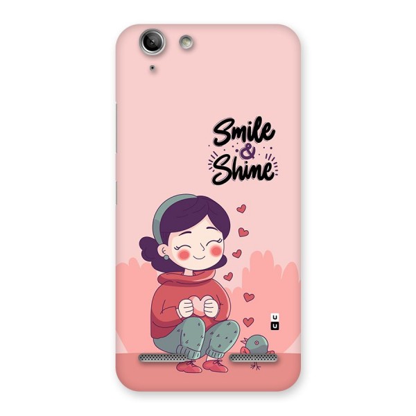 Smile And Shine Back Case for Vibe K5 Plus
