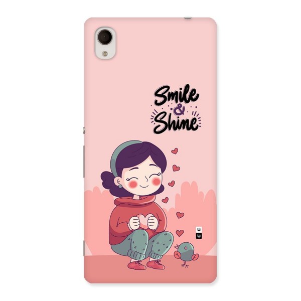 Smile And Shine Back Case for Xperia M4