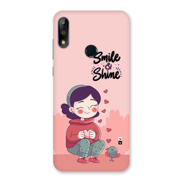 Smile And Shine Back Case for Zenfone Max Pro M2