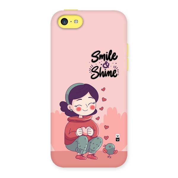 Smile And Shine Back Case for iPhone 5C