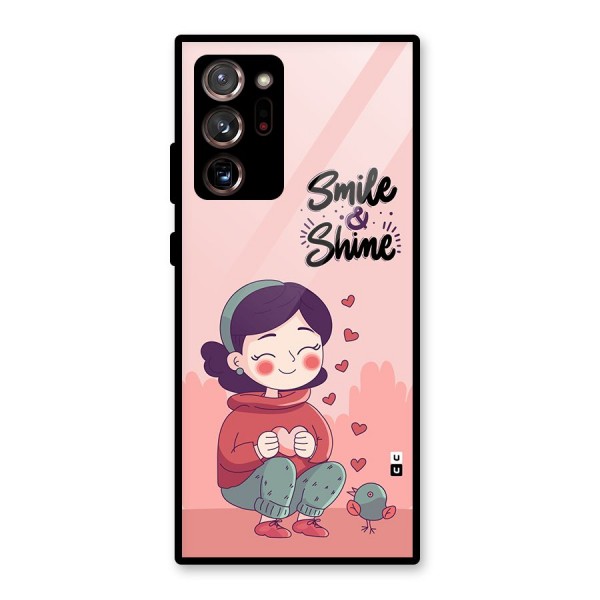Smile And Shine Glass Back Case for Galaxy Note 20 Ultra 5G