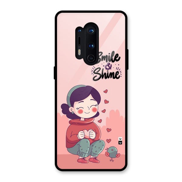 Smile And Shine Glass Back Case for OnePlus 8 Pro