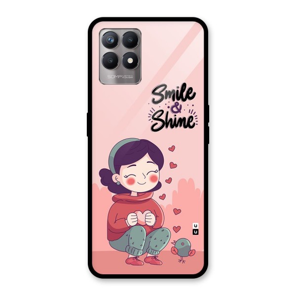 Smile And Shine Glass Back Case for Realme Narzo 50