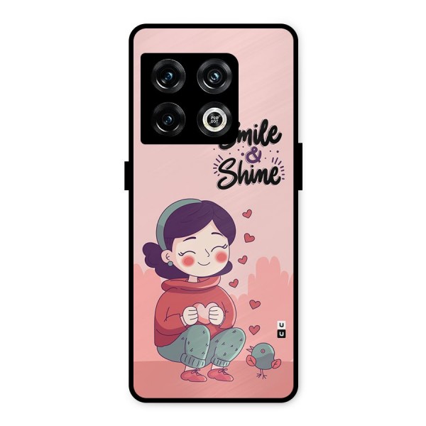 Smile And Shine Metal Back Case for OnePlus 10 Pro 5G
