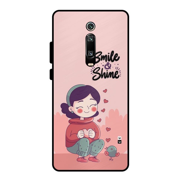 Smile And Shine Metal Back Case for Redmi K20 Pro