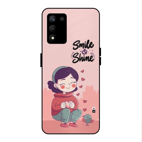 Smile And Shine Metal Back Case for realme 9 5G SE