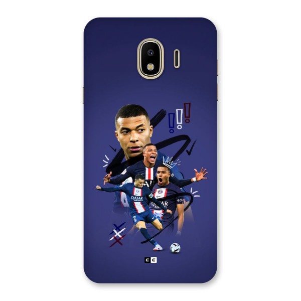 Socccer Star Qatar Back Case for Galaxy J4