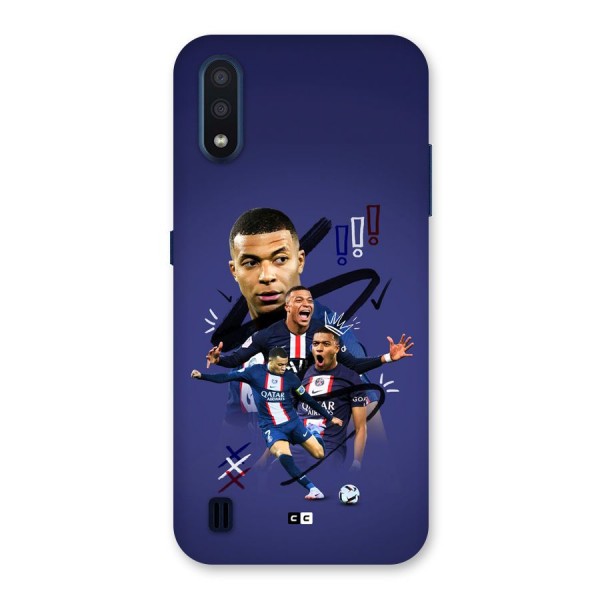 Socccer Star Qatar Back Case for Galaxy M01