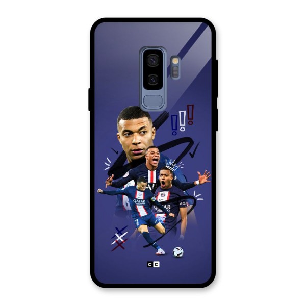Socccer Star Qatar Glass Back Case for Galaxy S9 Plus