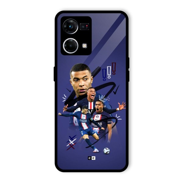 Socccer Star Qatar Glass Back Case for Oppo F21 Pro 4G