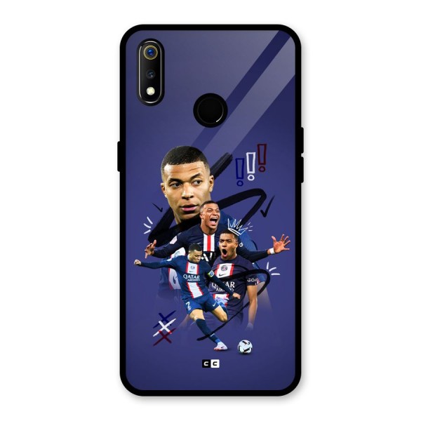 Socccer Star Qatar Glass Back Case for Realme 3
