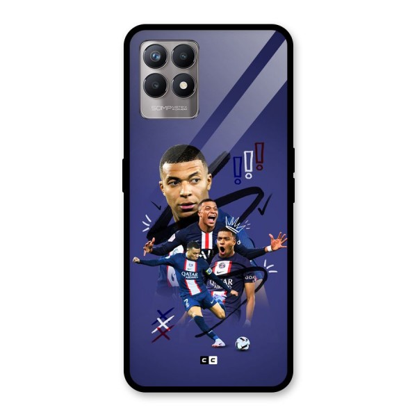 Socccer Star Qatar Glass Back Case for Realme Narzo 50
