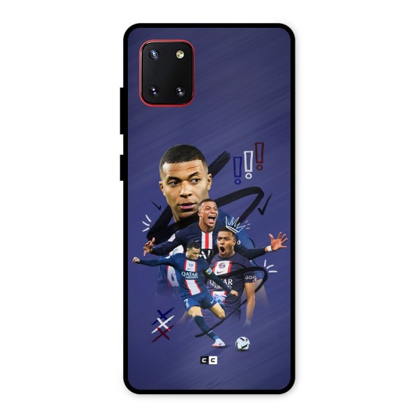 Socccer Star Qatar Metal Back Case for Galaxy Note 10 Lite