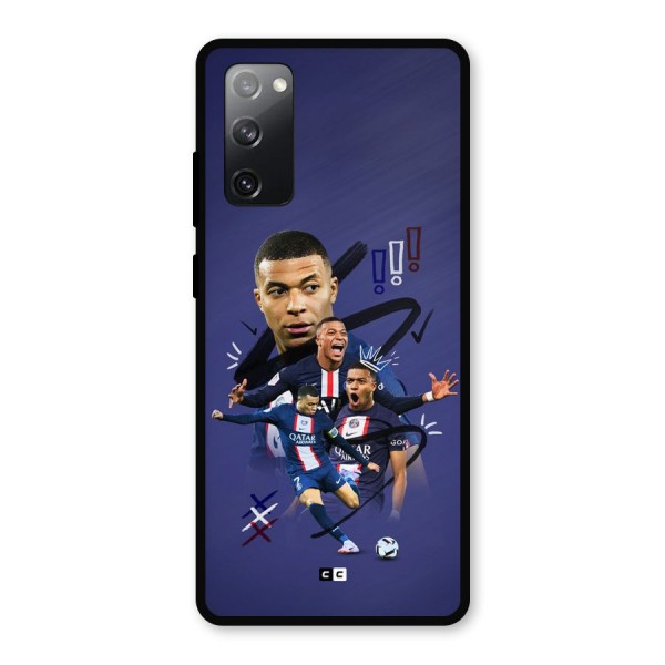 Socccer Star Qatar Metal Back Case for Galaxy S20 FE 5G