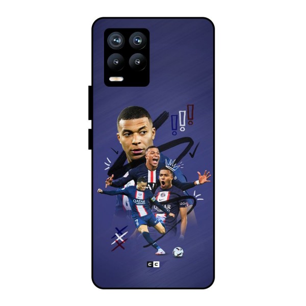 Socccer Star Qatar Metal Back Case for Realme 8 Pro
