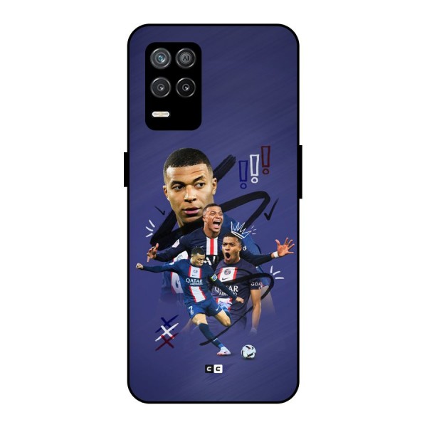 Socccer Star Qatar Metal Back Case for Realme 9 5G