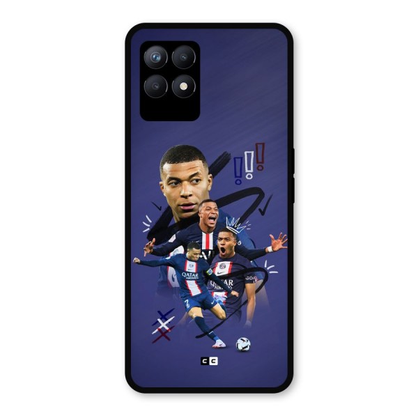 Socccer Star Qatar Metal Back Case for Realme Narzo 50
