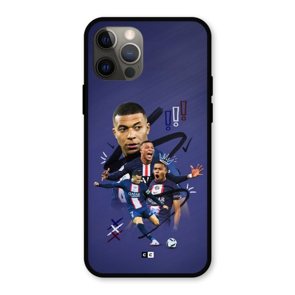 Socccer Star Qatar Metal Back Case for iPhone 12 Pro