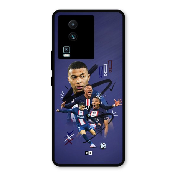 Socccer Star Qatar Metal Back Case for iQOO Neo 7 Pro