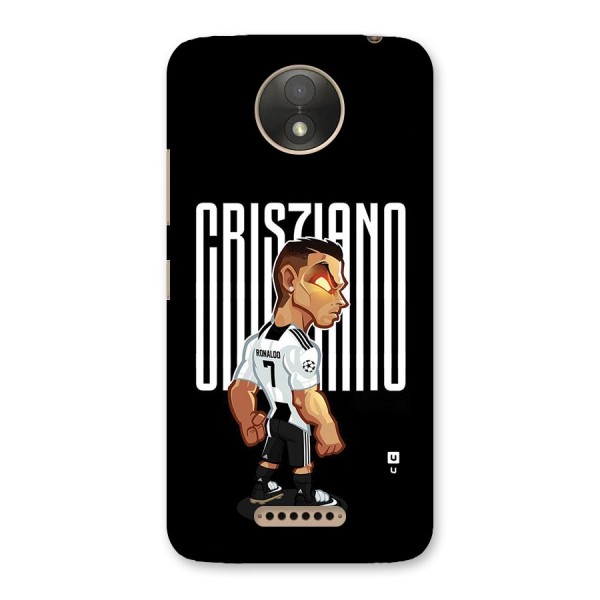 Soccer Star Back Case for Moto C Plus