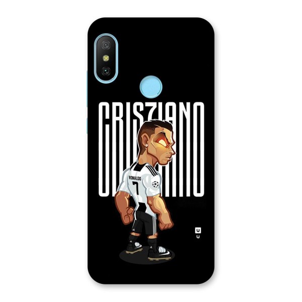 Soccer Star Back Case for Redmi 6 Pro