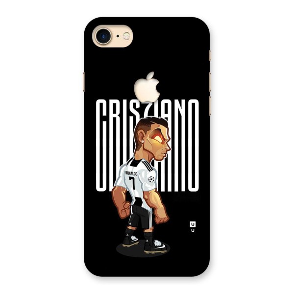 Soccer Star Back Case for iPhone 7 Apple Cut