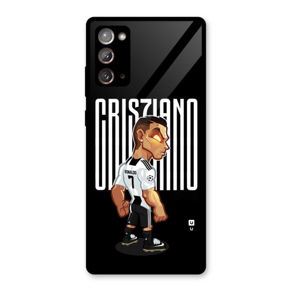 Soccer Star Glass Back Case for Galaxy Note 20