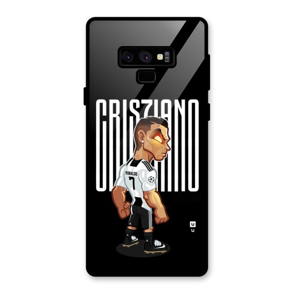 Soccer Star Glass Back Case for Galaxy Note 9