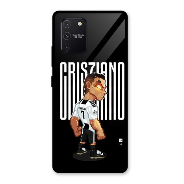 Soccer Star Glass Back Case for Galaxy S10 Lite