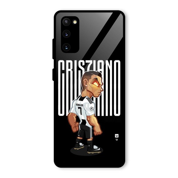 Soccer Star Glass Back Case for Galaxy S20 FE 5G