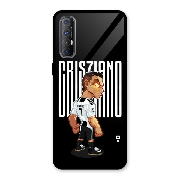 Soccer Star Glass Back Case for Oppo Reno3 Pro