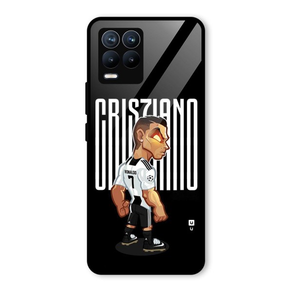 Soccer Star Glass Back Case for Realme 8 Pro