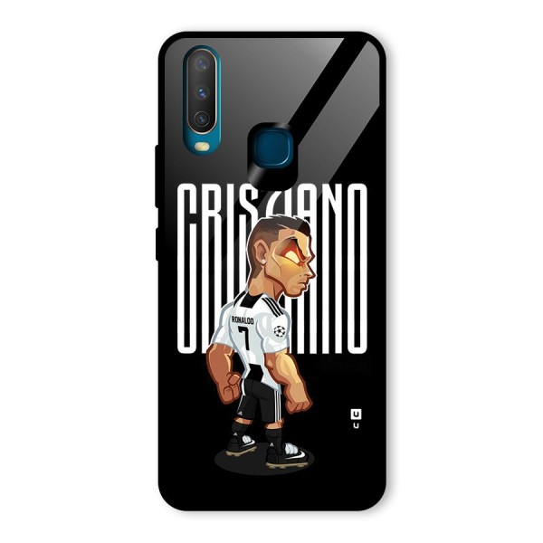 Soccer Star Glass Back Case for Vivo Y12