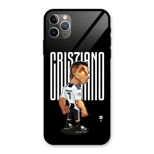 Soccer Star Glass Back Case for iPhone 11 Pro Max
