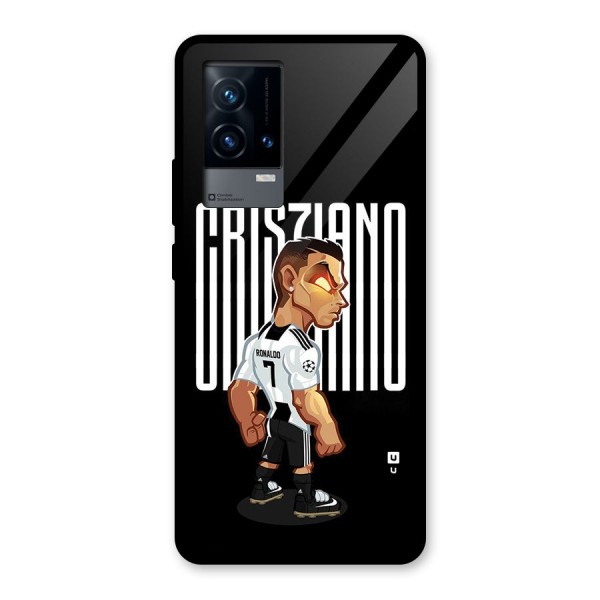 Soccer Star Glass Back Case for iQOO 9 5G