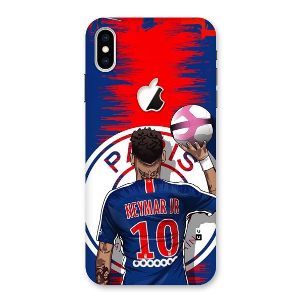Soccer Star Junior Back Case for iPhone XS Max Apple Cut