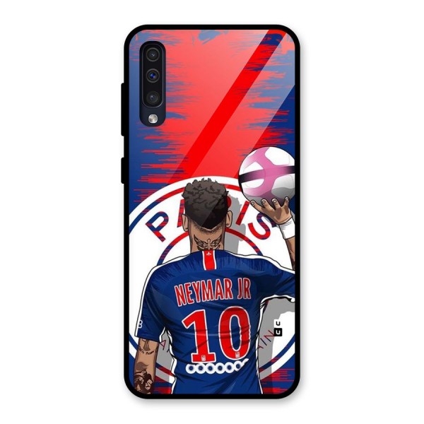 Soccer Star Junior Glass Back Case for Galaxy A30s