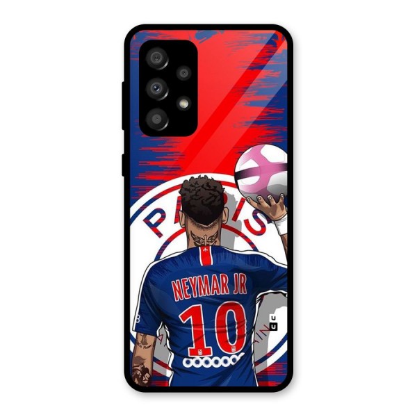 Soccer Star Junior Glass Back Case for Galaxy A32