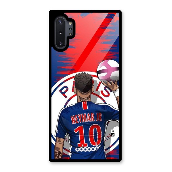 Soccer Star Junior Glass Back Case for Galaxy Note 10 Plus