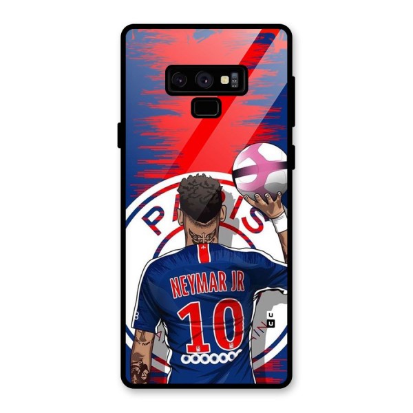 Soccer Star Junior Glass Back Case for Galaxy Note 9