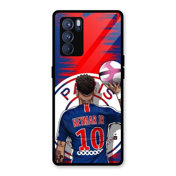 Soccer Star Junior Glass Back Case for Oppo Reno6 Pro 5G