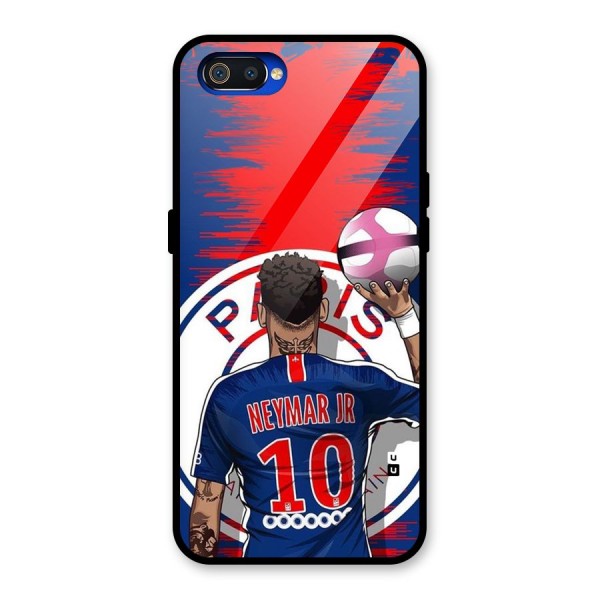 Soccer Star Junior Glass Back Case for Realme C2